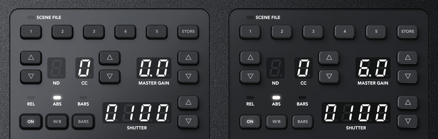 Scene and Camera Controls